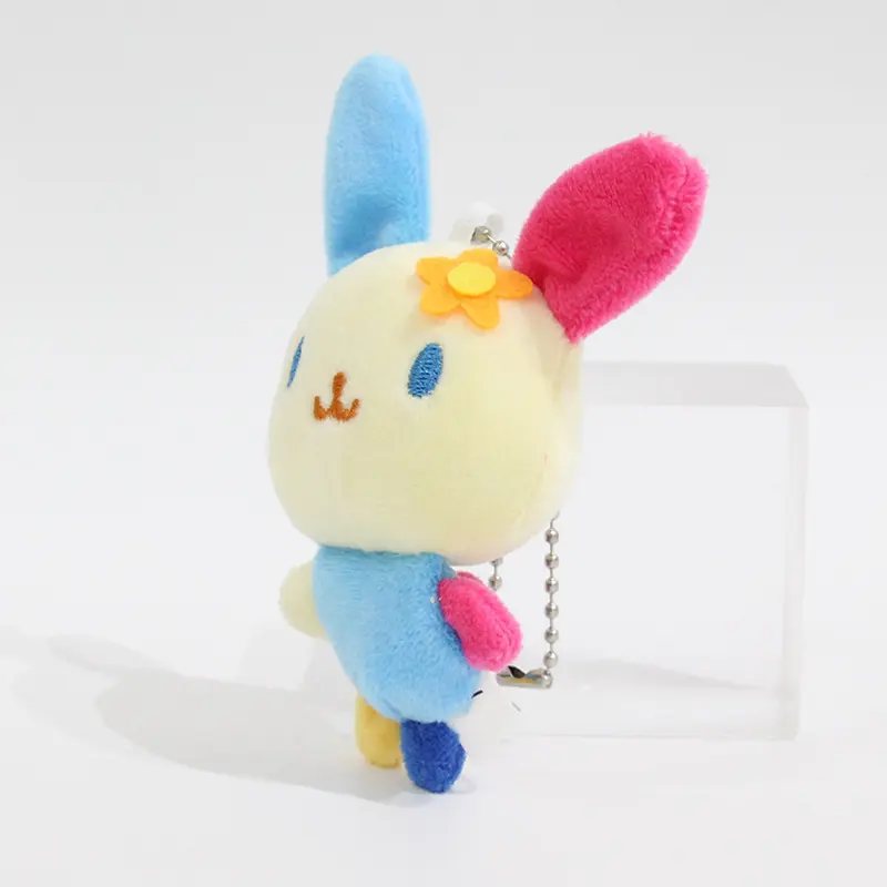 Sanrio Usahana Plush Filled Ugly Cute Girls Bags Doll Keychain Children's Schoolbag Zipper Decoration Pendant Wholesale Toys