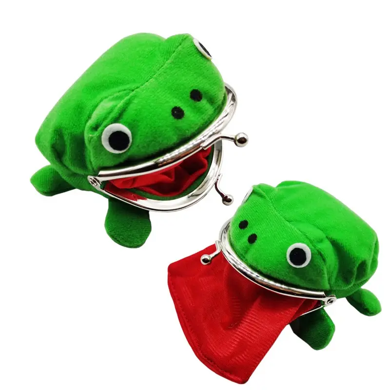 Bandai Naruto Frog Wallet Japanese Anime Frog Cute Wallet Cosplay Ninja Coin Purse Small Bag Holder