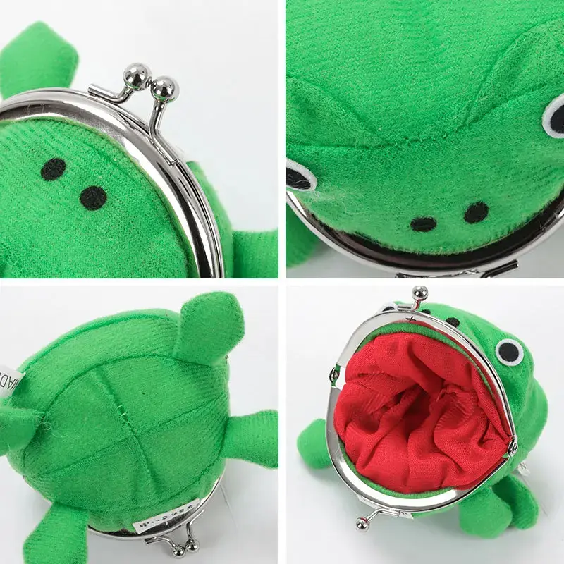 Bandai Naruto Frog Wallet Japanese Anime Frog Cute Wallet Cosplay Ninja Coin Purse Small Bag Holder