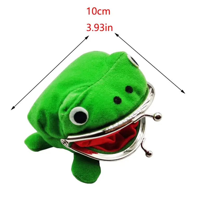 Bandai Naruto Frog Wallet Japanese Anime Frog Cute Wallet Cosplay Ninja Coin Purse Small Bag Holder