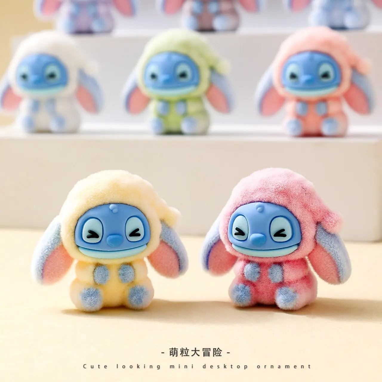 9pcs/Set Stitch Figure Toy MIni Figurine Desktop Decoration Model Ornaments Toys Boys Girls Christmas Gifts