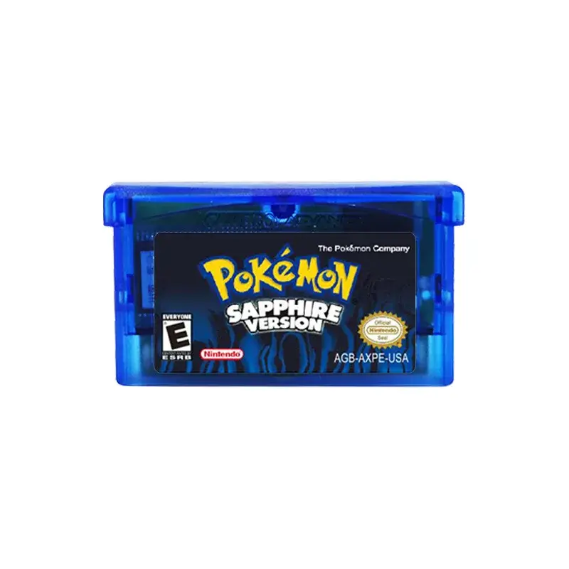 Pokemon Series GBA NDSL NDS GBM GBA SP Video Game Cartridge Cartoon Anime Classic Console Memory Card For Nintendo Game Card
