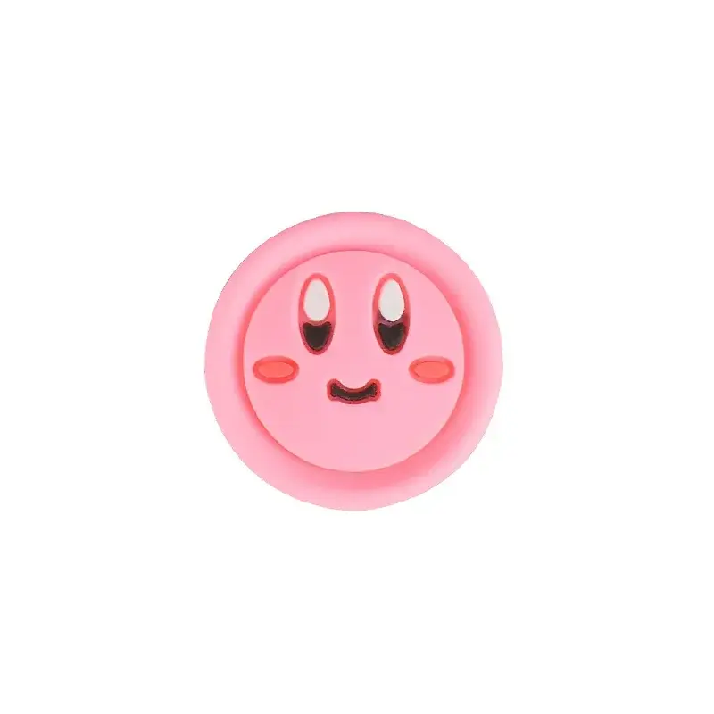 Kirby Cute Silicone Case for Nintendo Switch Joy-con Controller Thumb Stick Grip Cap Joystick Cover Gamepad Thumbstick Case 2024