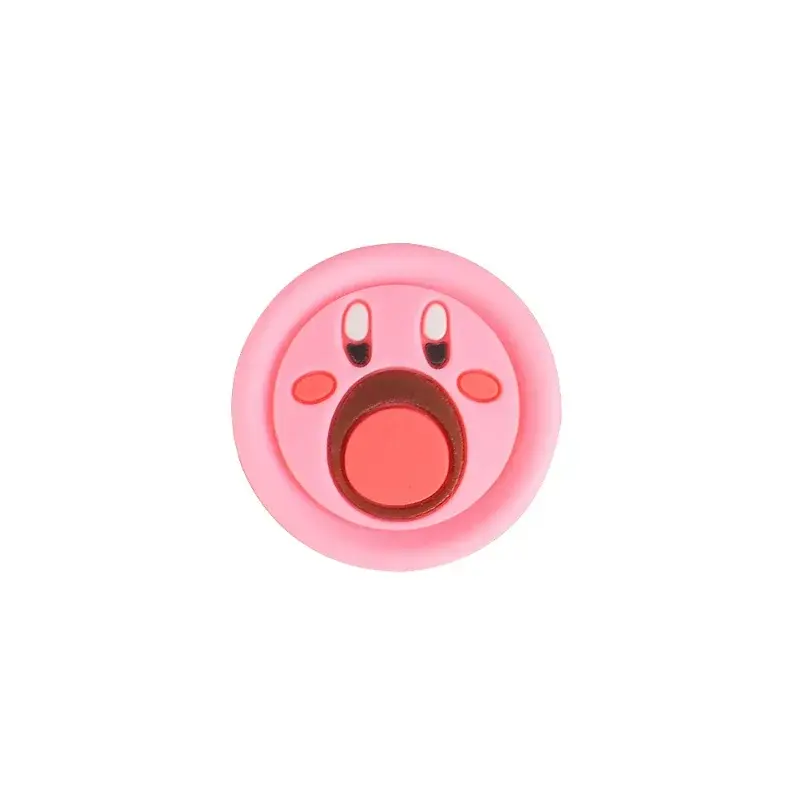 Kirby Cute Silicone Case for Nintendo Switch Joy-con Controller Thumb Stick Grip Cap Joystick Cover Gamepad Thumbstick Case 2024
