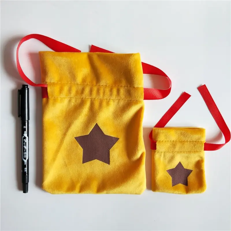 Animal Crossing Kawaii Hand Bags Anime Cosplay Short Plushes Coin Purse Cute Drawstring Bags Earphone Storage Bag Kids Toys Gift