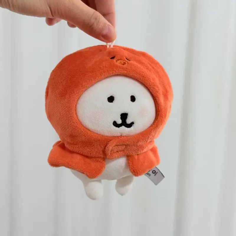 New Adorable Cotton Doll Headwear Set 10cm Doll Self-Deprecating Bear French Fries Taiyaki Octopu Headwear Set Doll Accessory