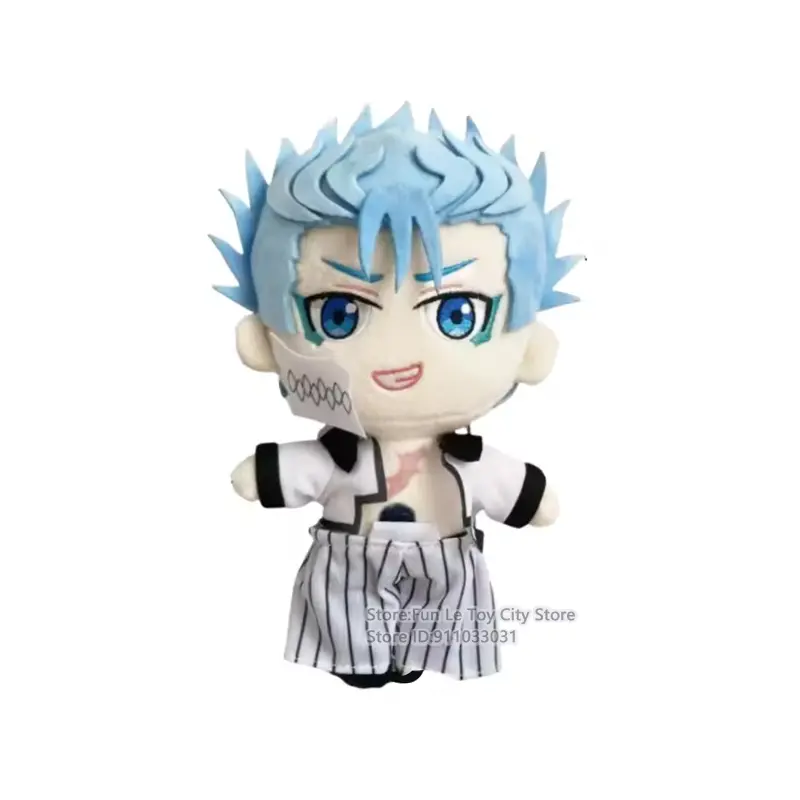 20cm Bleach Plush Grimmjow Abarai Renji Aizen Sousuke  Ichimaru Gin Ulquiorra Cifer Stuffed Kawaii Doll Birthday Gift