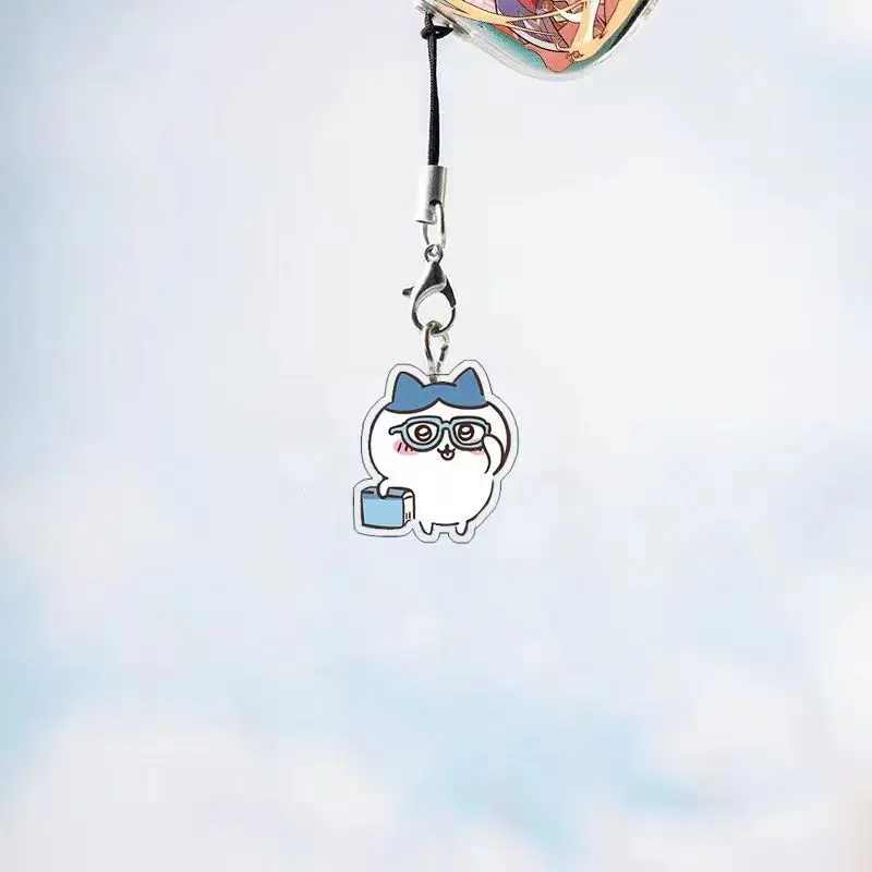 ChiIkawaS Mobile Phone Chain ハチワレ Hachiware うさぎ USAGI ちい/.かわ Mobile Phone Pendant Chain Cute Cartoon Character Small Gift