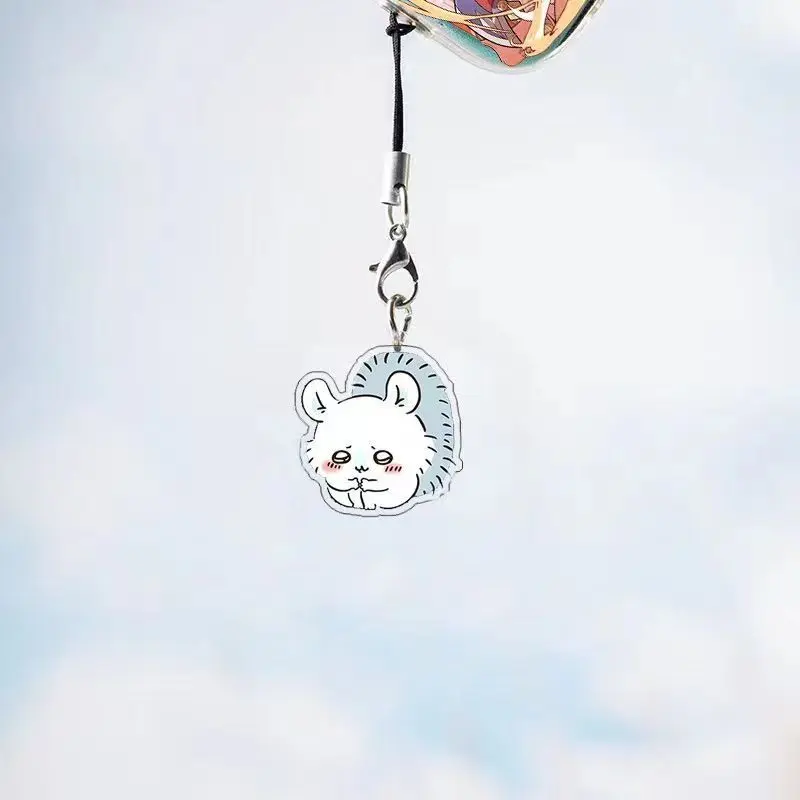 ChiIkawaS Mobile Phone Chain ハチワレ Hachiware うさぎ USAGI ちい/.かわ Mobile Phone Pendant Chain Cute Cartoon Character Small Gift