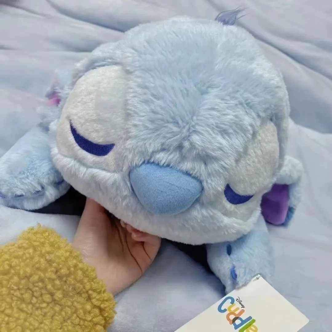 Disney Kawaii Lilo Stitch Stuffed Plush Toys Doll Sofa Cushion Pillow Cartoon Anime Figure Peluches Children Girl Birthday Gift