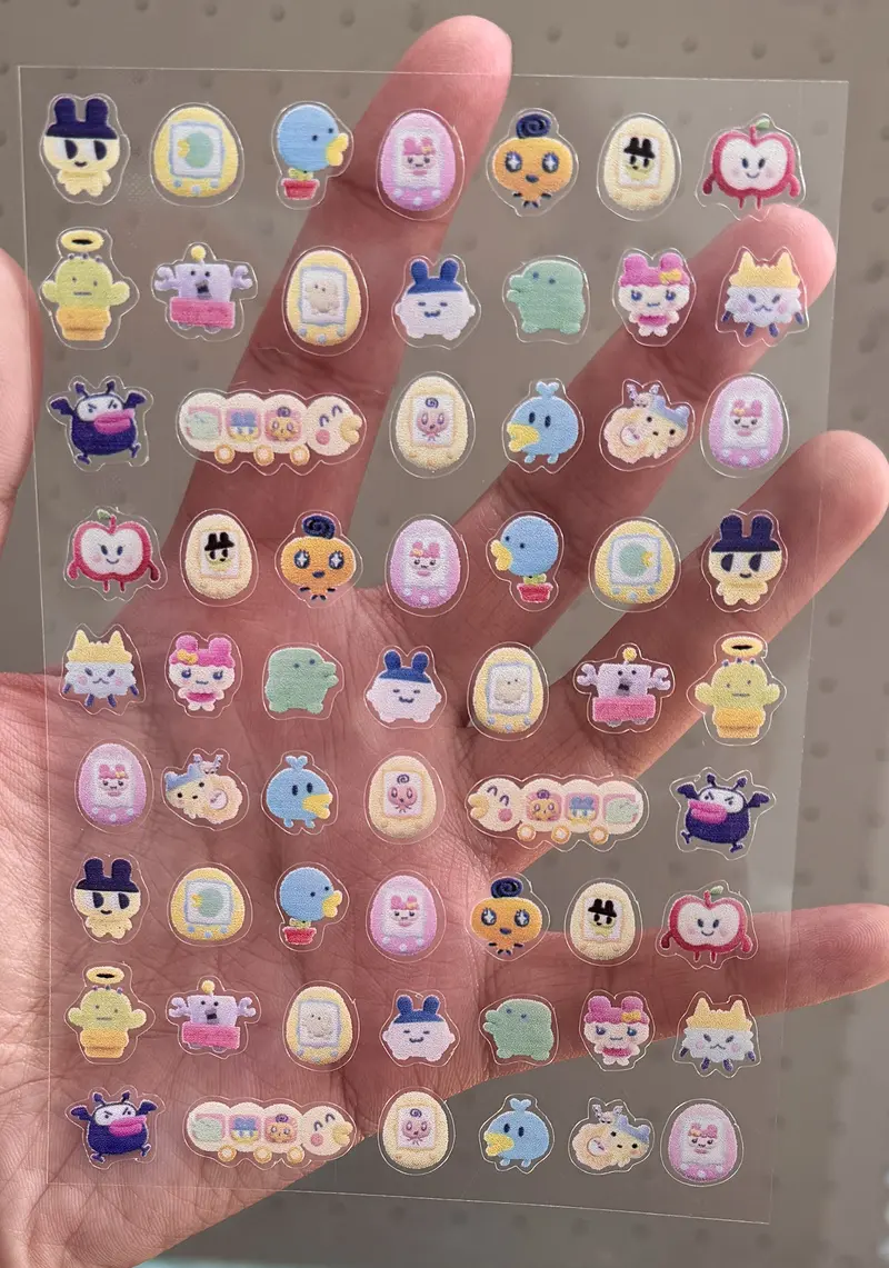 Y2k Retro Tamagotchi Style Cute Stickers Nail Art Stickers Diy Stickers Mobile Phone Case Stickers Planner Stickers Girls Toy