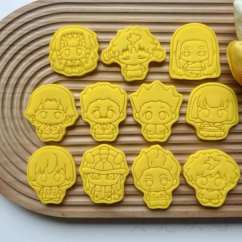 Hunter X Hunter Hisoka Anime Character Shape Cake Mold Silicone Mold Biscuit Kitchen Candy Chocolate Decoration Baking Tool Gift