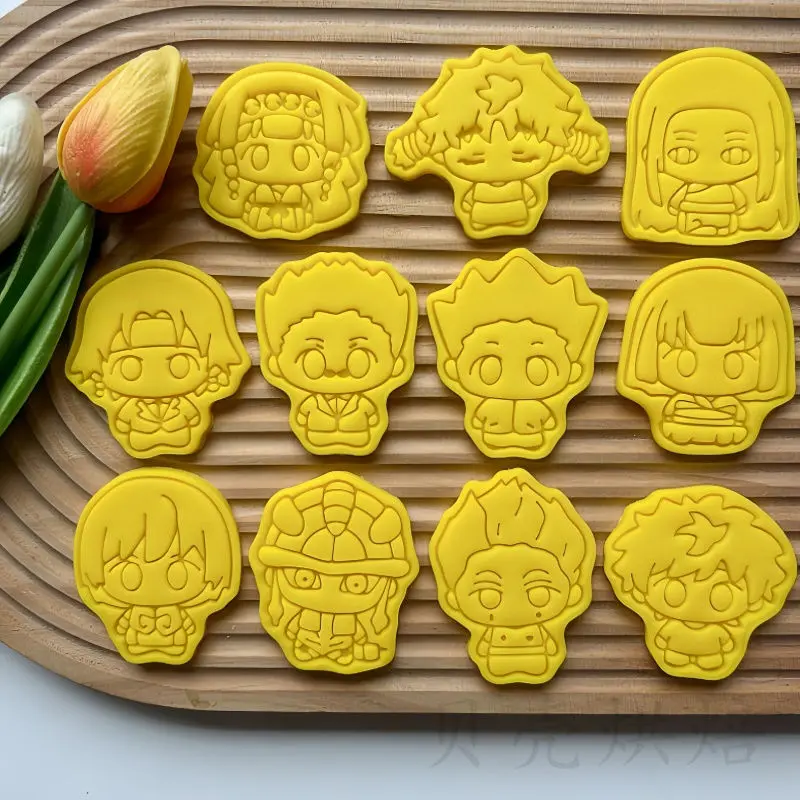 Hunter X Hunter Hisoka Anime Character Shape Cake Mold Silicone Mold Biscuit Kitchen Candy Chocolate Decoration Baking Tool Gift