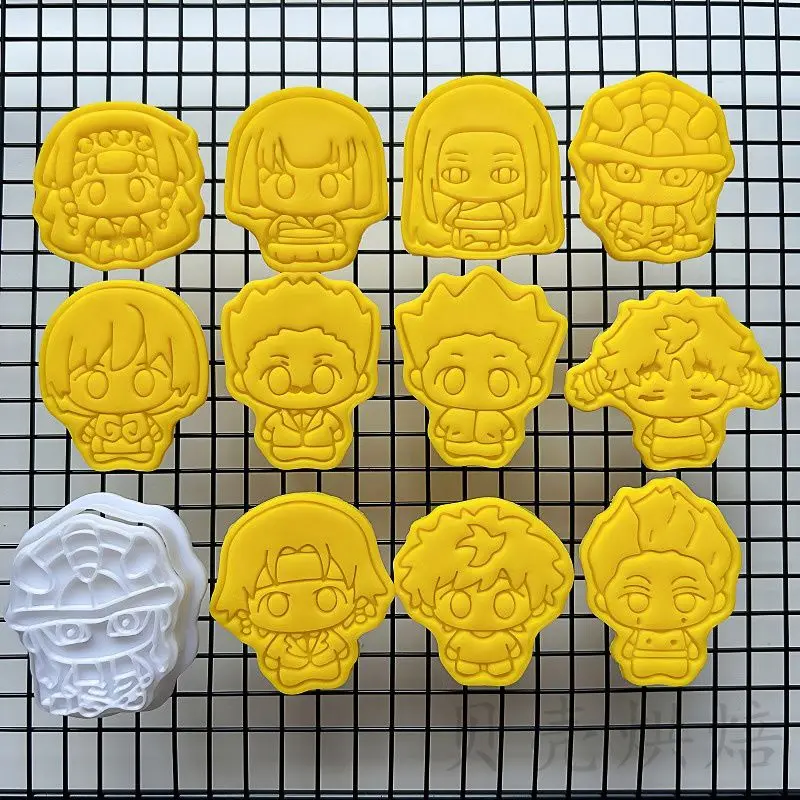 Hunter X Hunter Hisoka Anime Character Shape Cake Mold Silicone Mold Biscuit Kitchen Candy Chocolate Decoration Baking Tool Gift