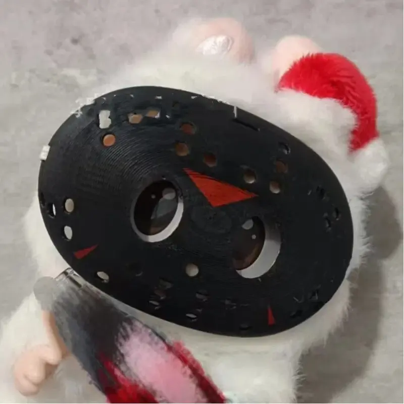 For Labubu clotheclothes Mask Doll Accessories DIY Creative Gifts ForV1V2V3V4 ghost Scary Mask Halloween Decoration gift