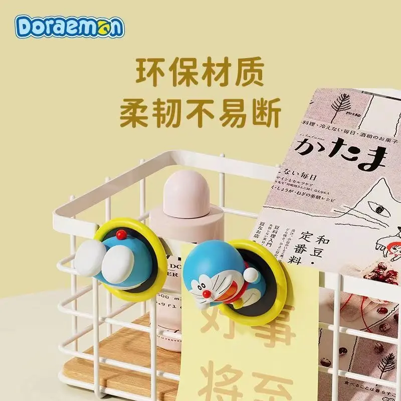 2pcs Doraemon 3D Refrigerator Magnetic Stickers Home Room Decoration Kawaii Magnetic Stickers Kid Cartoon Message Board Stickers