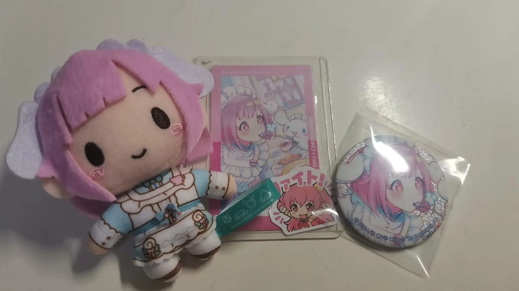 10cm pjsk Plush Keychain Project Sekai Otori Emu Stuffed Plushie Pendant Yoisaki Kanade Kawaii Backpacks Ornaments Toys Gifts