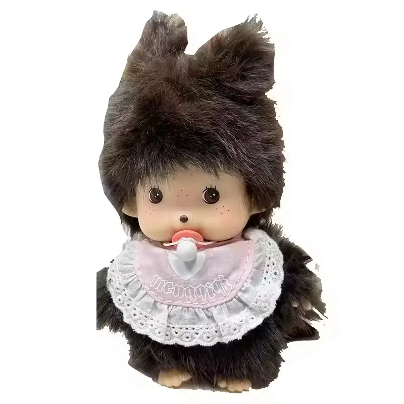 15cm Kid's DIY Monkey Cute Kawaii Plush Doll Soft Super School Bag Pendant Keychain Stuffed Animal Movie Doll Birthday Gift