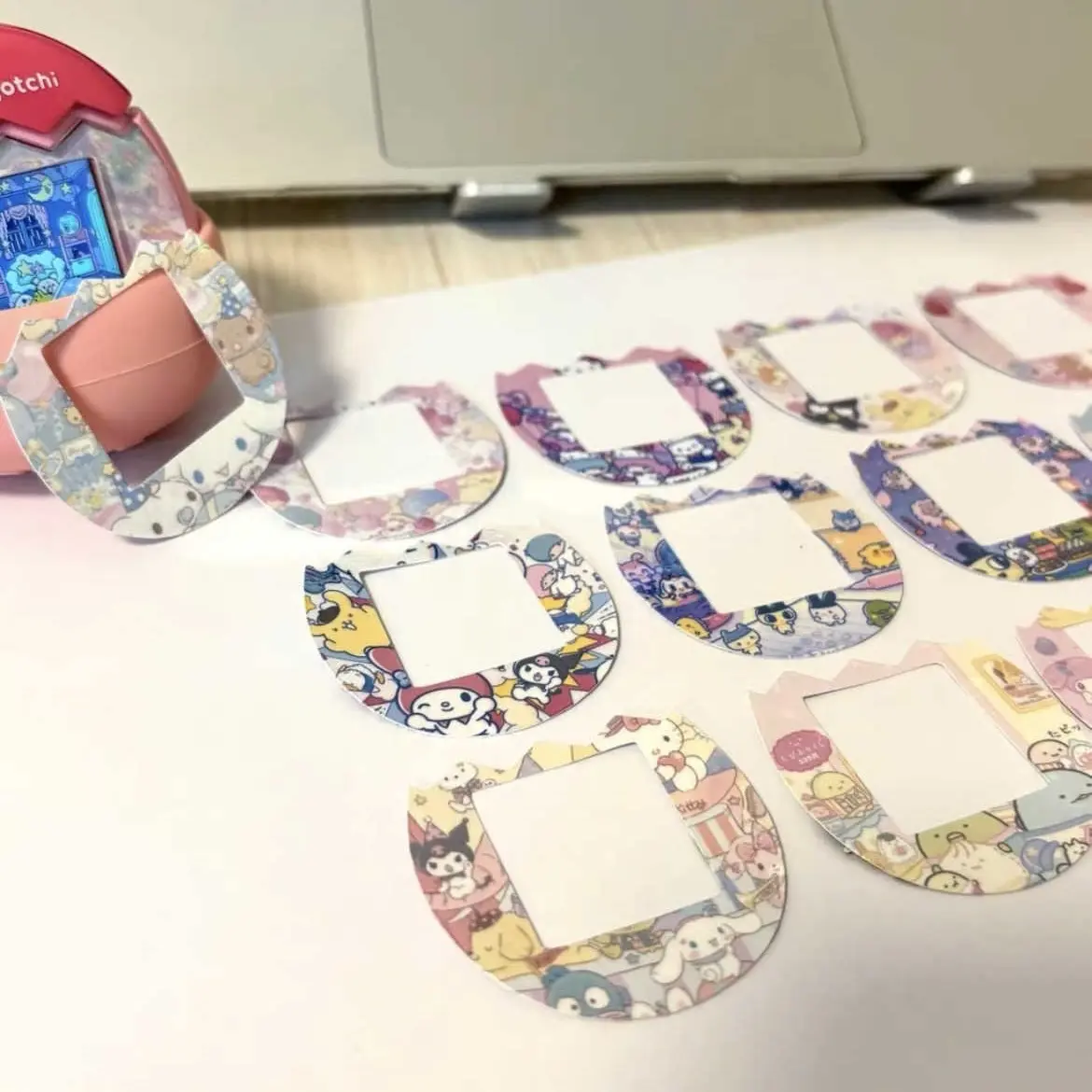Tamagotchi Pix Pix Party Special Panel Sticker Sticker Replacement Panel Tamagotchi Sticker Decoration