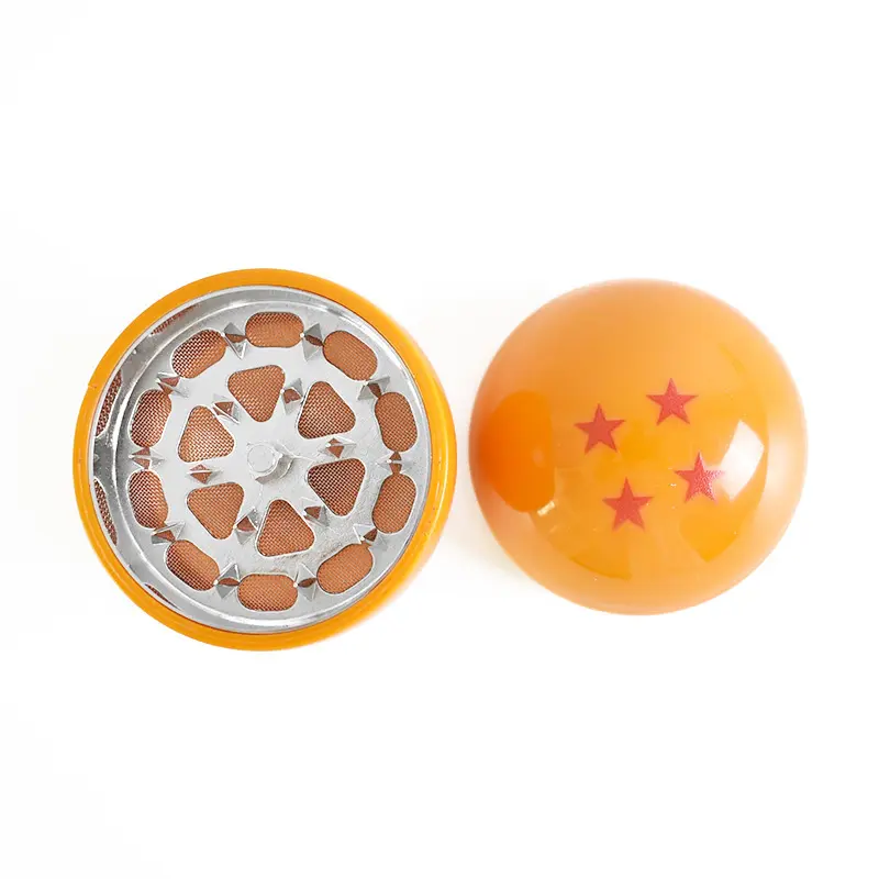 Anime Dragon Ball Herb Grinder 3 Layers Tobacco Grusher with Metal Sharp Teeth  Cute Cartoon Accessories Cool Gadget