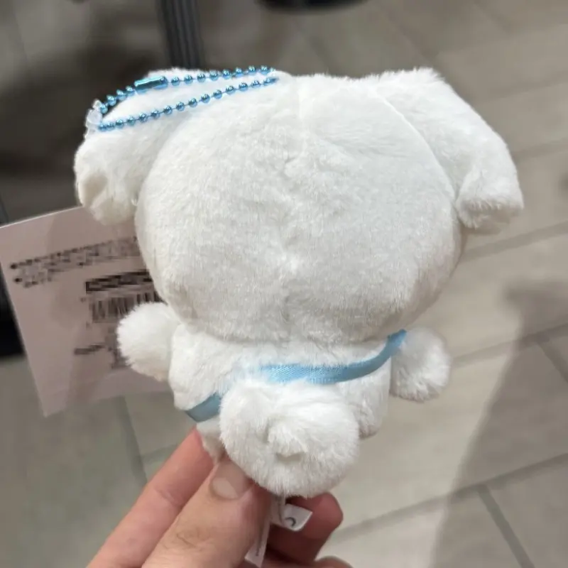 Cute cartoon self deprecating bear Plush Keychain xiaoba  sanrios Hachiware bear Usagi Plush Doll Bag Pendant Decoration Gifts