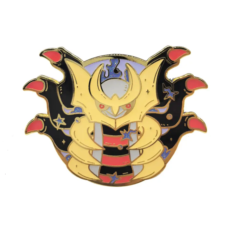 4cm Dialga Giratina Palkia Monster Hard Enamel Pins Brooches Badge Lapel Pin For Backpack Clothes Accessories Fashion Jewelry