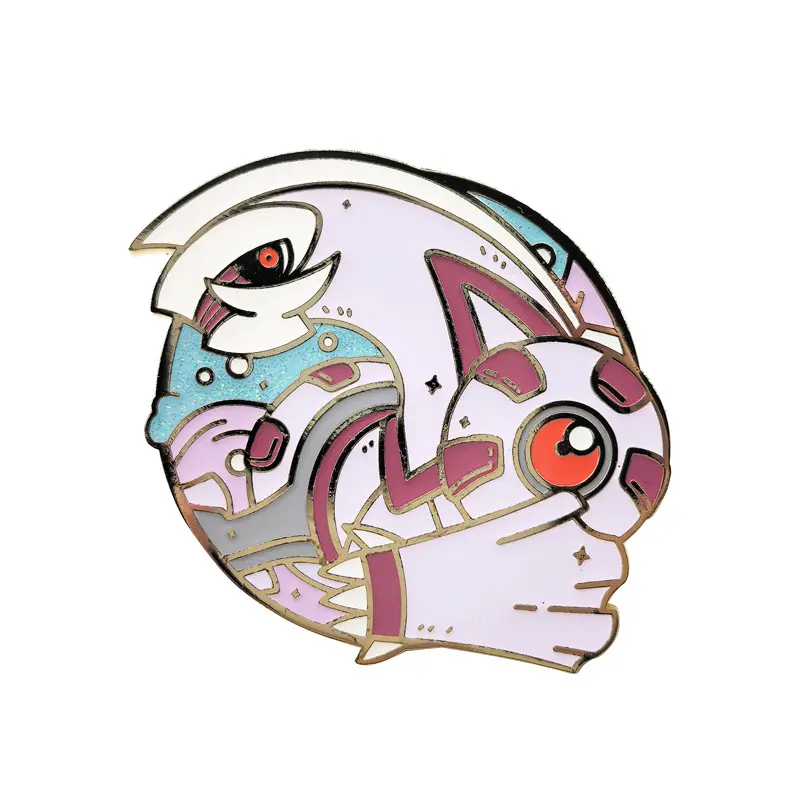 4cm Dialga Giratina Palkia Monster Hard Enamel Pins Brooches Badge Lapel Pin For Backpack Clothes Accessories Fashion Jewelry