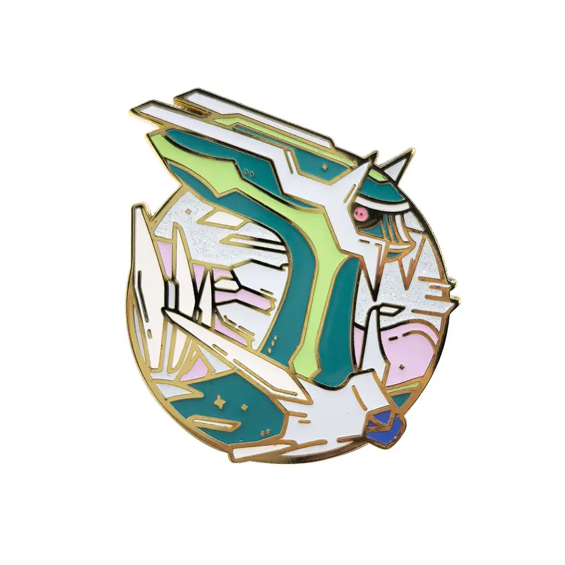 4cm Dialga Giratina Palkia Monster Hard Enamel Pins Brooches Badge Lapel Pin For Backpack Clothes Accessories Fashion Jewelry