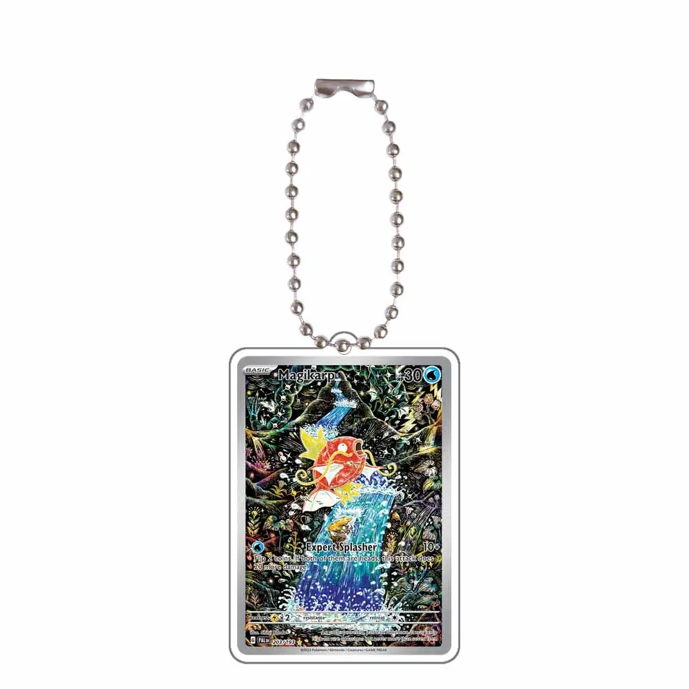Pokemon Key Chain Tinkatink Mismagius Quaxwell Quaxly Sudowoodo Maushold Magikarp Acrylic Keychain Bag Pendant Decoration 5Cm
