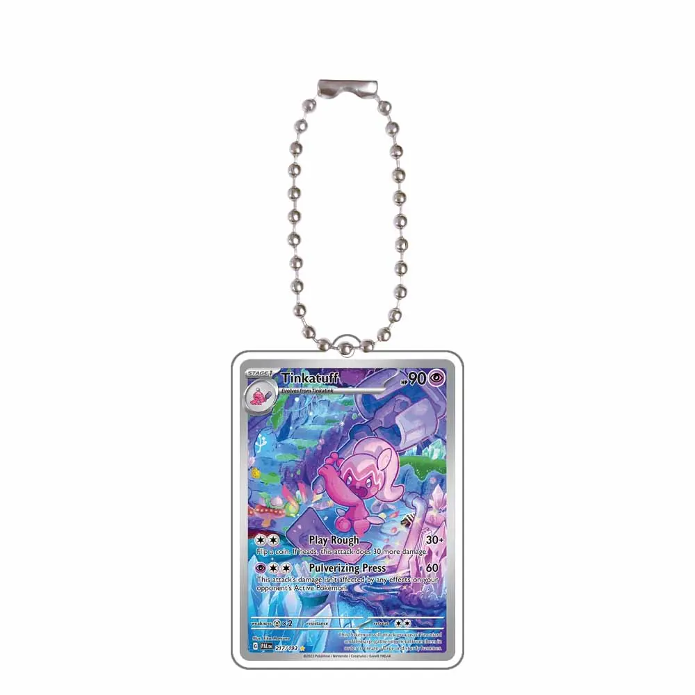 Pokemon Key Chain Tinkatink Mismagius Quaxwell Quaxly Sudowoodo Maushold Magikarp Acrylic Keychain Bag Pendant Decoration 5Cm