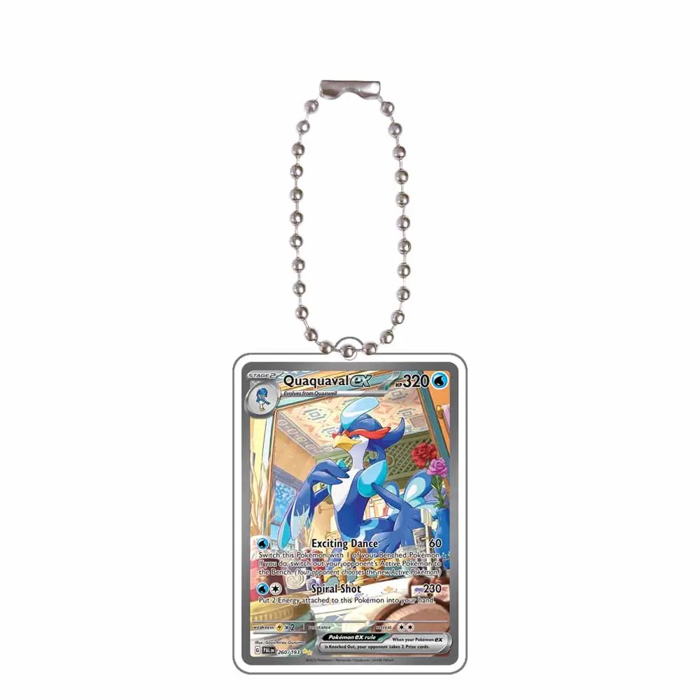 Pokemon Key Chain Tinkatink Mismagius Quaxwell Quaxly Sudowoodo Maushold Magikarp Acrylic Keychain Bag Pendant Decoration 5Cm
