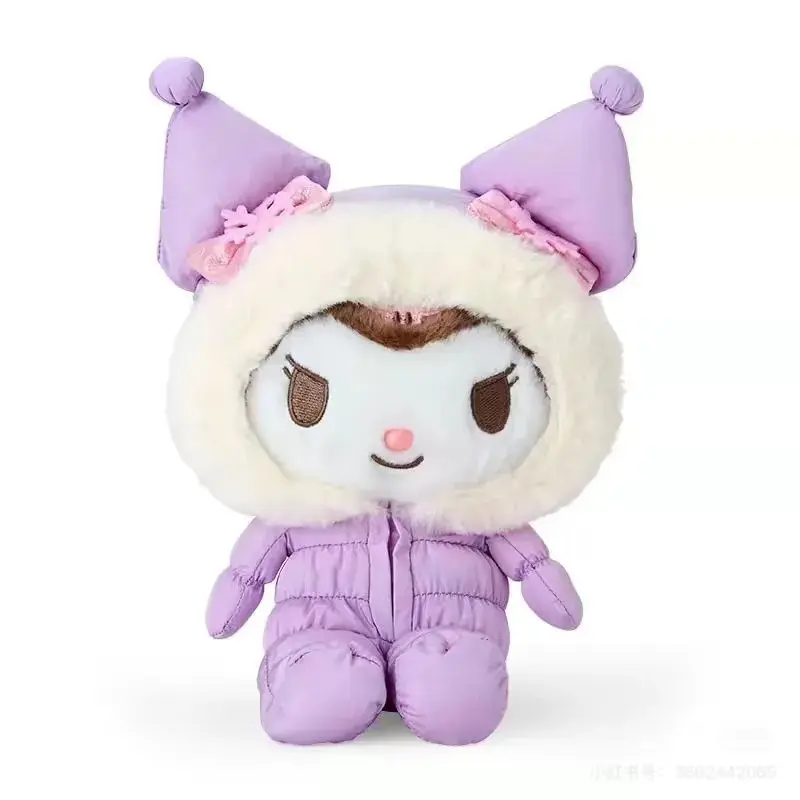 20CM Kuromi Hello Kitty Melody Cinnamorol Pochacco Plush Toys Soft tuffed Animals Christmas Birthday Christmas Graduation Gifts