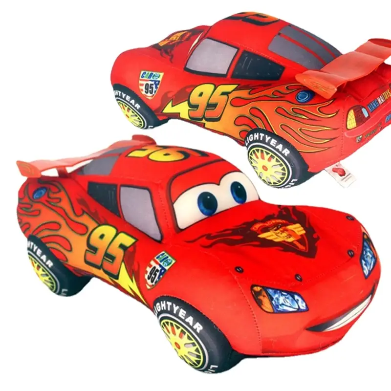 Disney Pixar Cars Kids Toys 16cm Lightning McQueen Plush Toys Cute Cartoon Cars Plush Toys Birthday Gifts For Children Boys Xmas