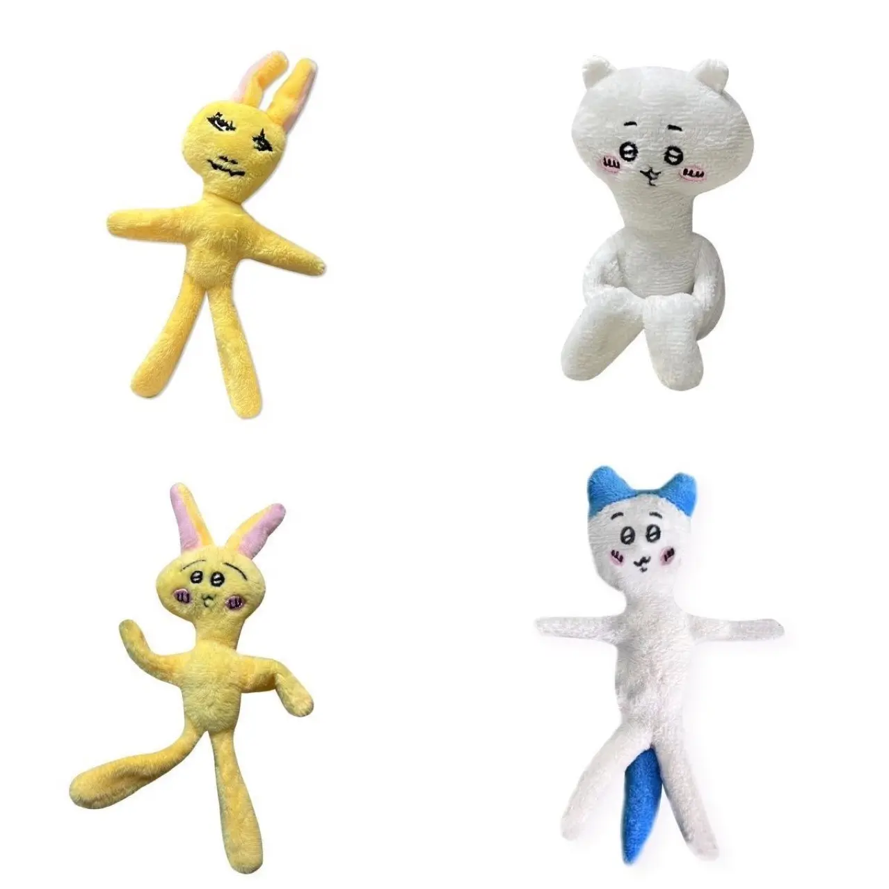 Chiikawa Anime Doll Toy Body Wire Skeleton Action Doll Hachiware Usagi Girl Bedroom Ornament Cute Girly Heartwliet