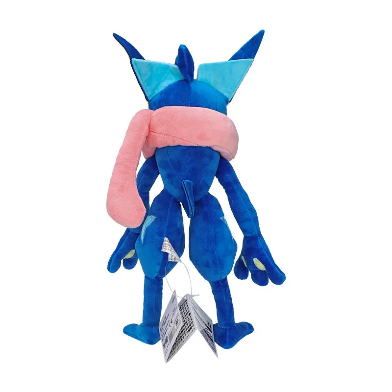 Greninja Plush Toy Pokemon Greninja Froakie Evolution Frog Ninja Cartoon Image Stuffed Doll Christmas Gifts for Kids