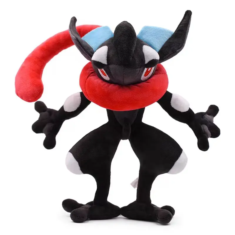 Greninja Plush Toy Pokemon Greninja Froakie Evolution Frog Ninja Cartoon Image Stuffed Doll Christmas Gifts for Kids