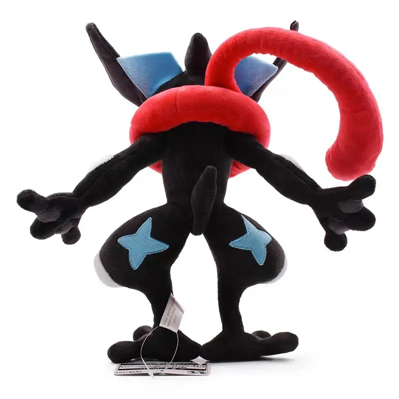 Greninja Plush Toy Pokemon Greninja Froakie Evolution Frog Ninja Cartoon Image Stuffed Doll Christmas Gifts for Kids