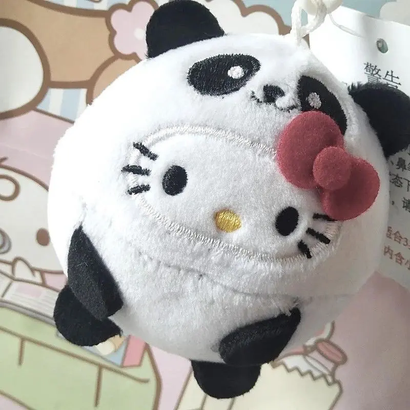 Malta Peixe  Chaveiro Cartoon Sanrio Plush Cinnamoroll de Plush em Hakkaii Bag Decor Kid Girl