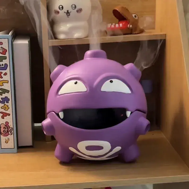 Pokemon Koffing Figure Mosquito Coil Tray Anime Incense Holder Cute Character Aromatherapy Bedroom Decor Indoor Desk Accessory