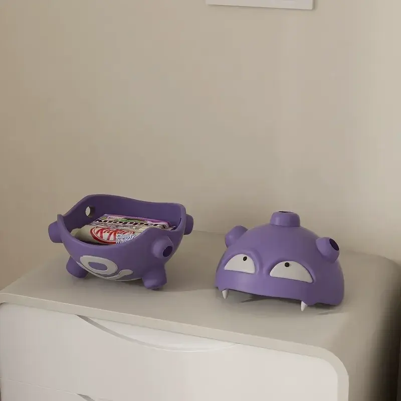 Pokemon Koffing Figure Mosquito Coil Tray Anime Incense Holder Cute Character Aromatherapy Bedroom Decor Indoor Desk Accessory
