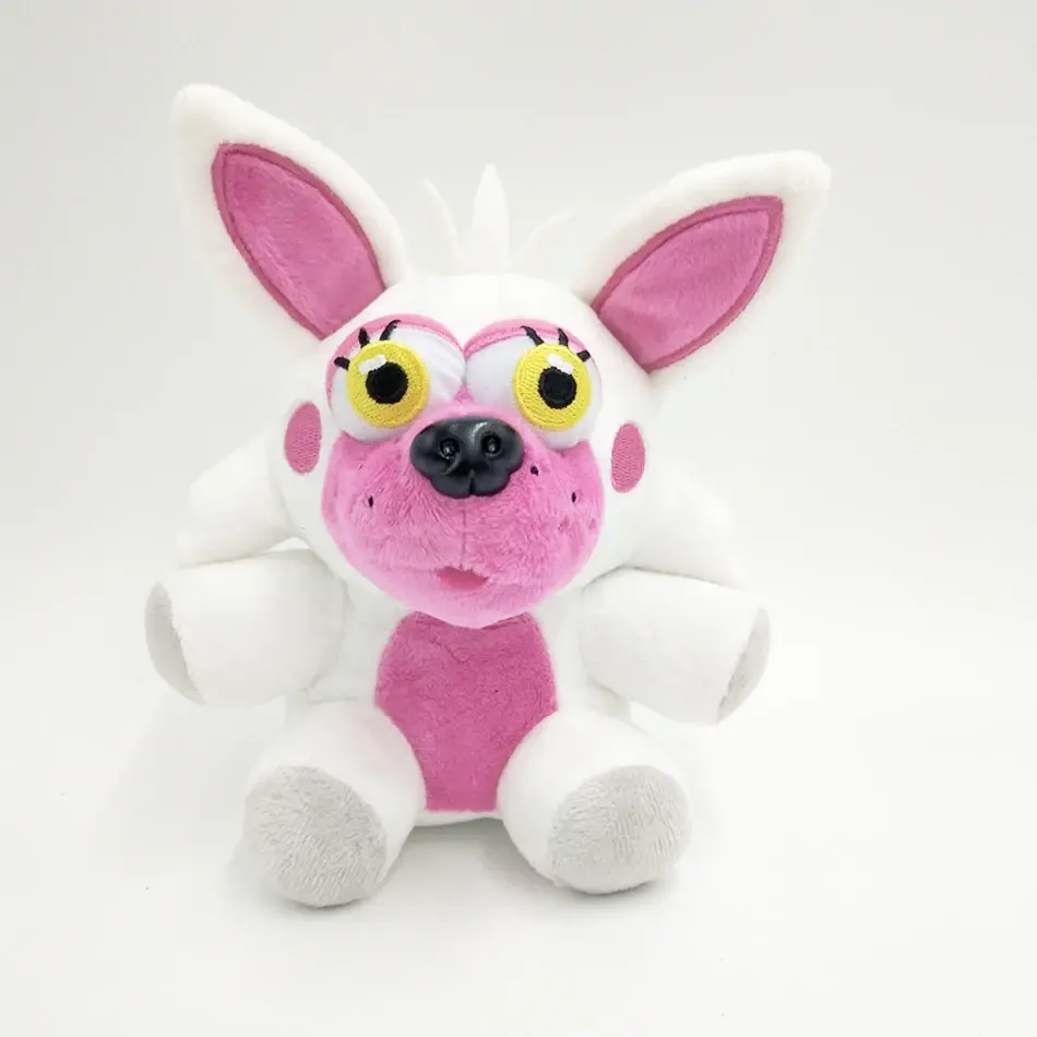 18cm FNAF Stuffed Plush Toys Freddy Fazbear Bear Foxy Rabbit Bonnie Chica Peluche Juguetes 5 Nights At Freddy Plushie Toys Gifts