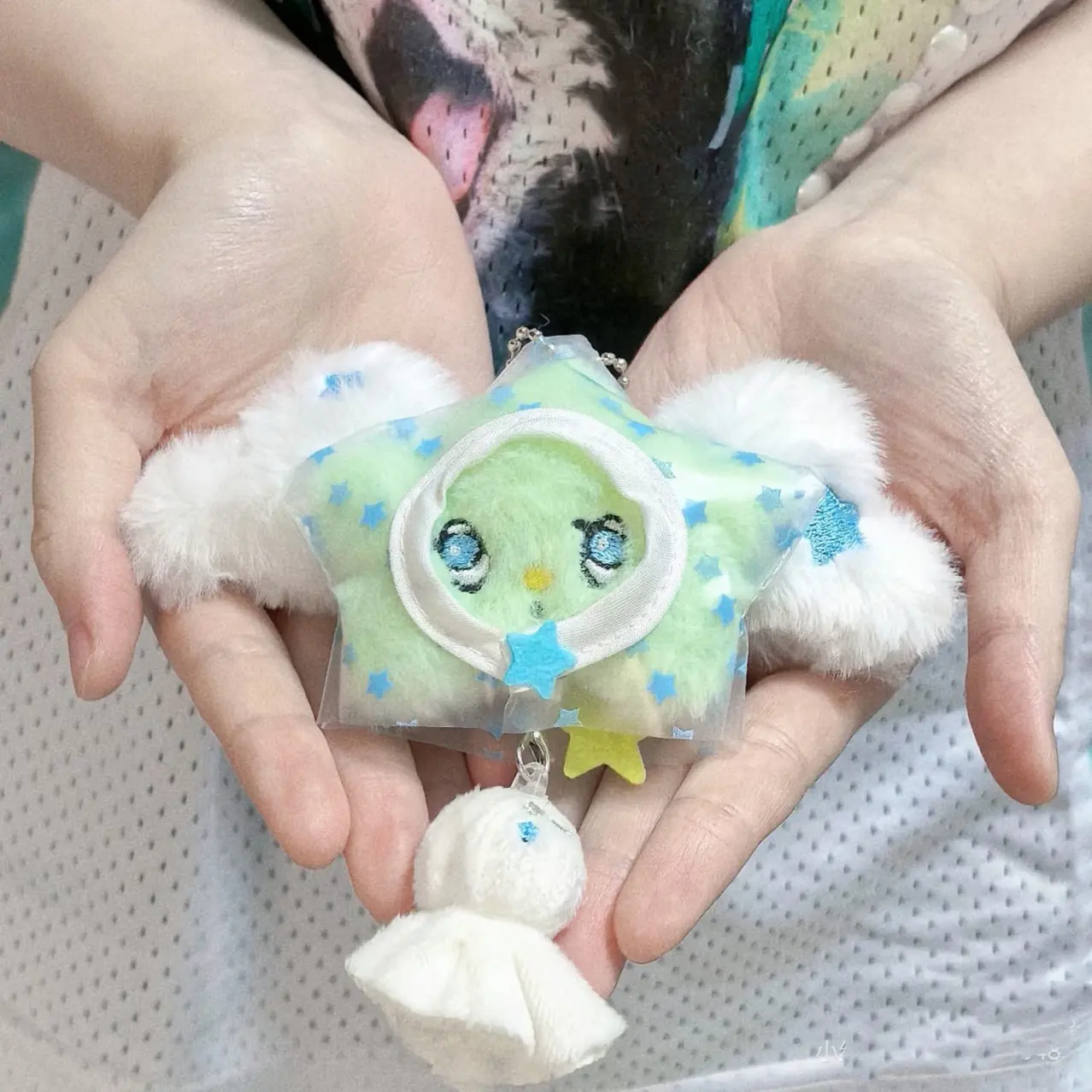 Mini Wicku Life Four Grid Doll Pendant Garden Doll Pendant Summer Exhibition Wish Fans Surrounding Yushi Gift Pendant
