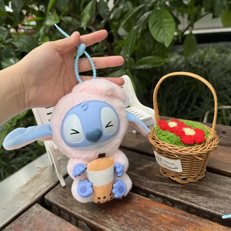 Disney'S New Mini Plush Doll Pendant Super Cute Doll High-Value Vinyl Stitch Car Bag Exquisite Key Chain Pendant Decorations