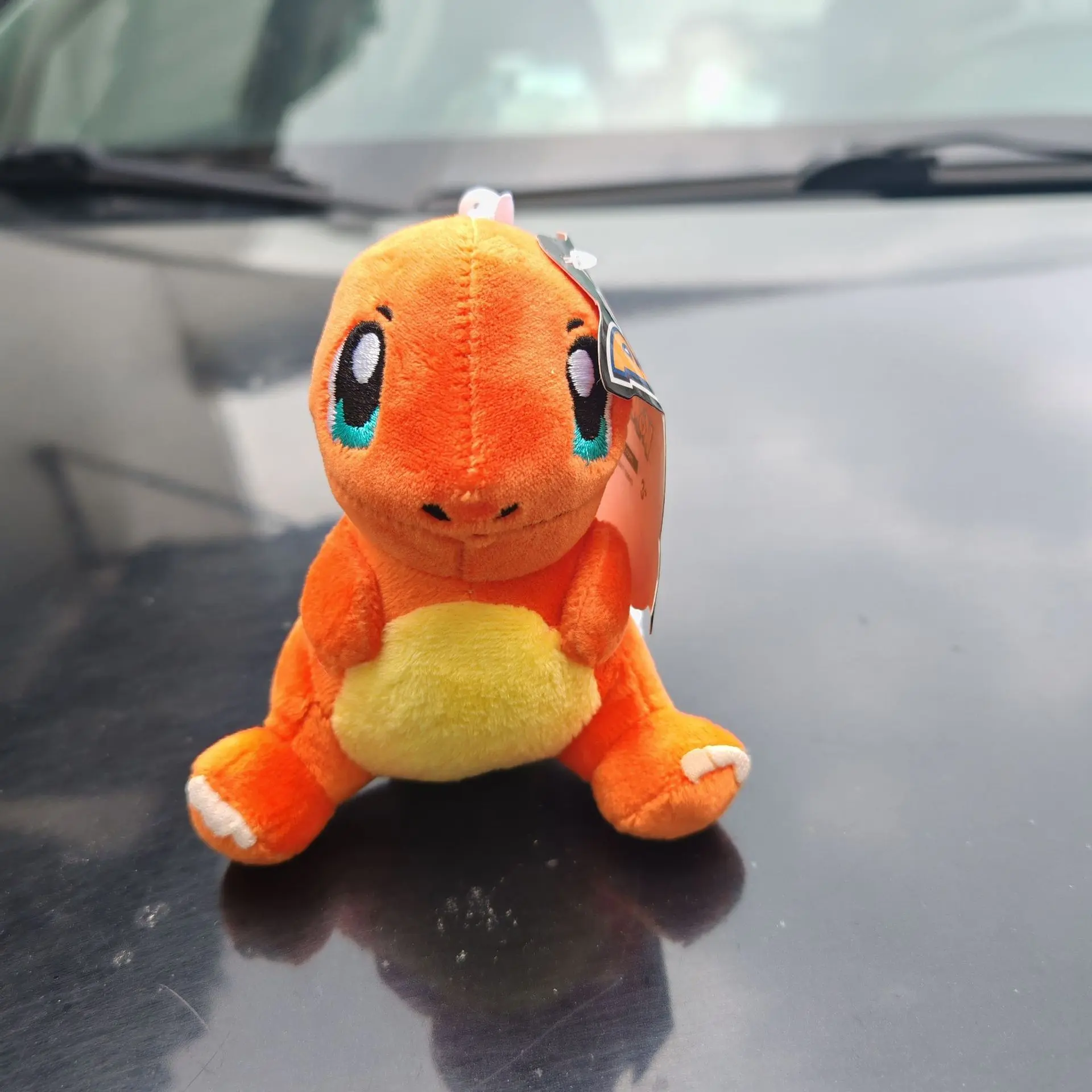 Pokemon Squirtle Charmander Pikachus Bulbasaur Psyduck Plush Doll 12cm Pendant Stuffed Pendant Keychain Plush Gift Toy