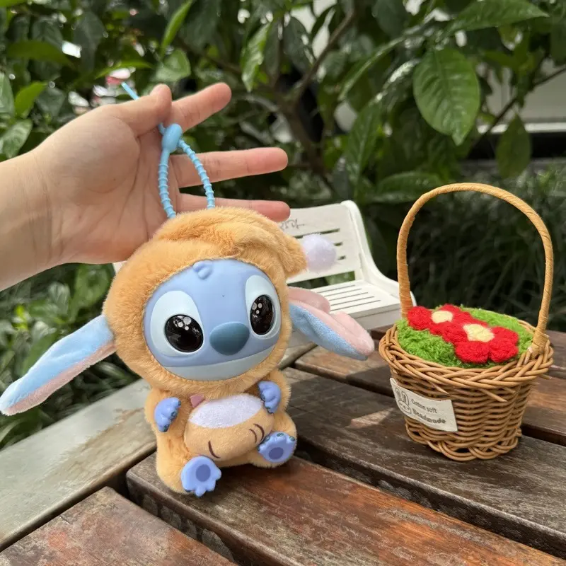 Disney'S New Mini Plush Doll Pendant Super Cute Doll High-Value Vinyl Stitch Car Bag Exquisite Key Chain Pendant Decorations