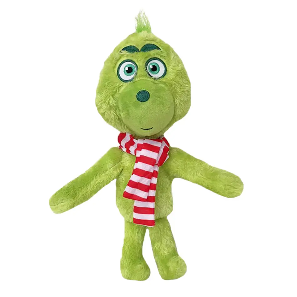 Bandai Grinch Plush Doll Toy Gift Cartoon Style Children Toys Rag Doll Kawaii Room Decor For christmas Plush Toys Boys and girls