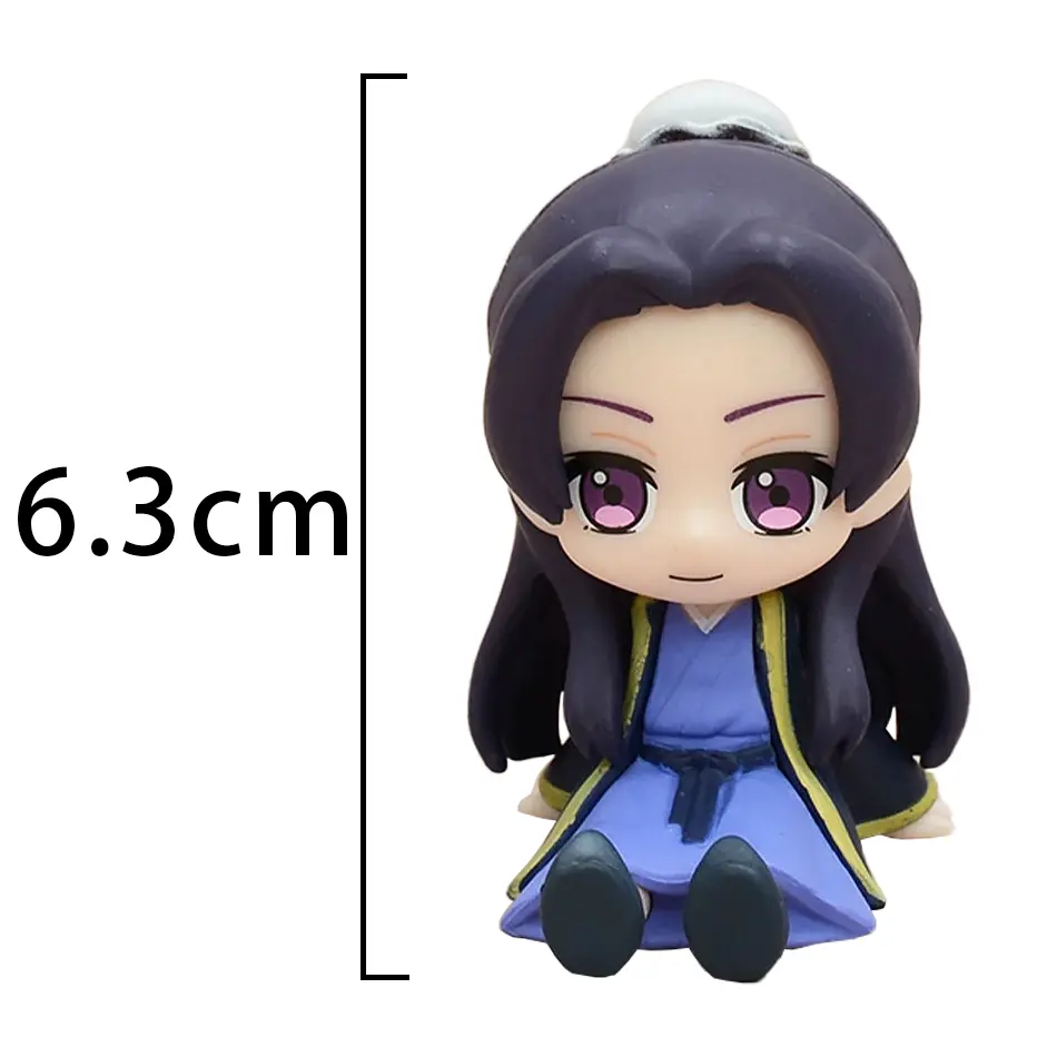 Q Version The Apothecary Diaries Maomao Jinshi Mini Figure Anime Periphery Kawaii Sitting Toys Desktop Car Ornaments Model Gifts