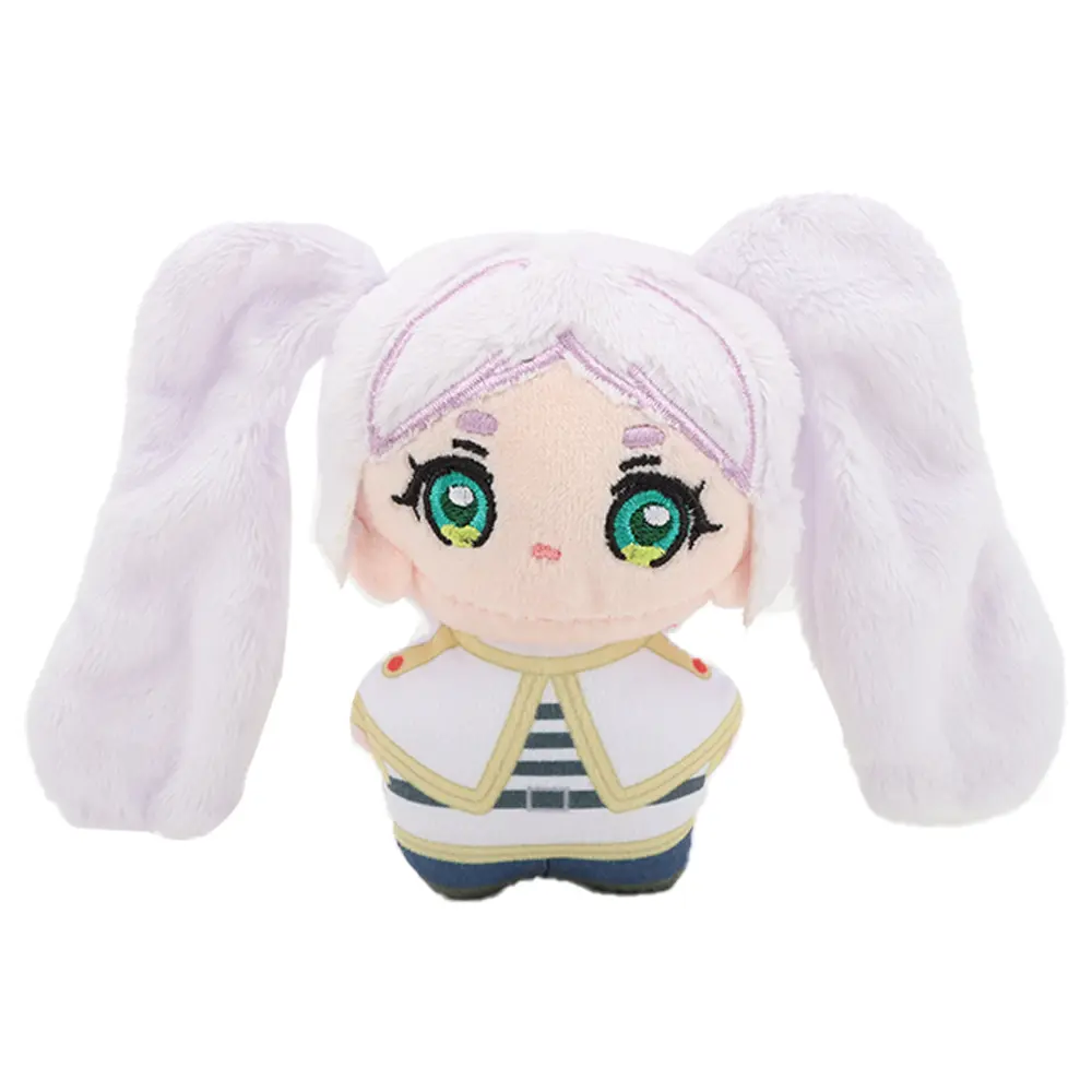 10cm Cute Frieren At The Funeral Plush Doll Toys Cute Cartoon Anime Figure Plushie Dolls Stuffed Anime Periphery Toys Kids Gifts