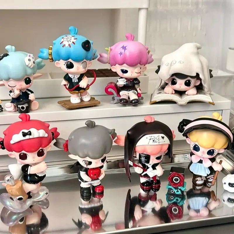 Original in stock Lulumi The Rift Invitation Mysterious PVC Blind Box Cute Desktop Decor Toy Doll statue Cute Girl birthday Gift
