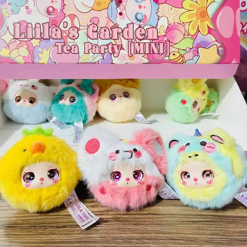 Lilia Garden Tea Party Blind Box Series Multi Style Mini Doll Pendant Cartoon Keychain Decorative Toy Mystery Box Surprise Gifts